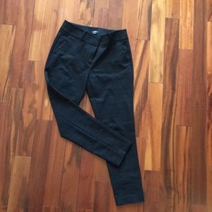 Loft black ankle pants